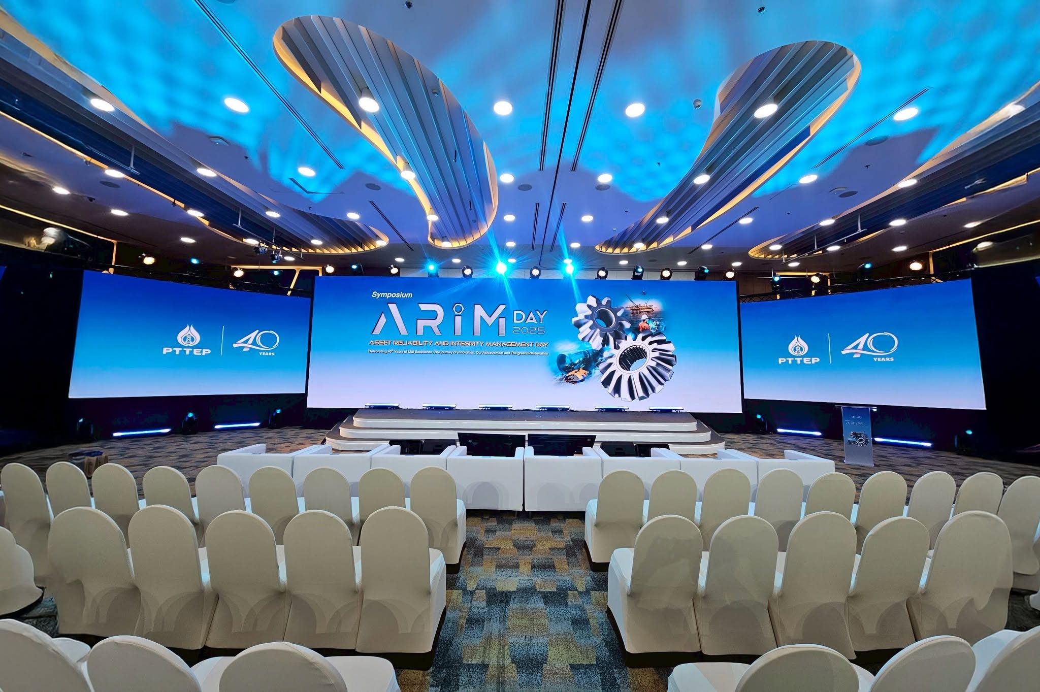 ARiM Day 2025 indoor LED display stage at EnCo C Bangkok